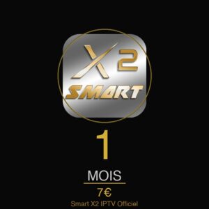Abonnement Smart X2 IPTV 1 mois 7€ — Code Smart X2 anti-freeze