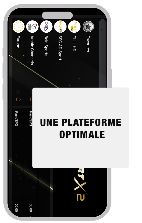 Smart X2 IPTV plateforme optimale chaînes Europe Arabic BeIN Sports Full HD